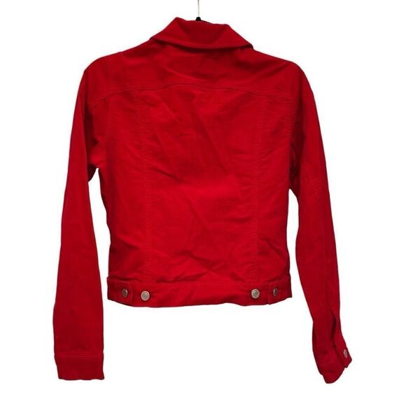 AC- 3998 red corduroy jacket - Picture 2 of 7